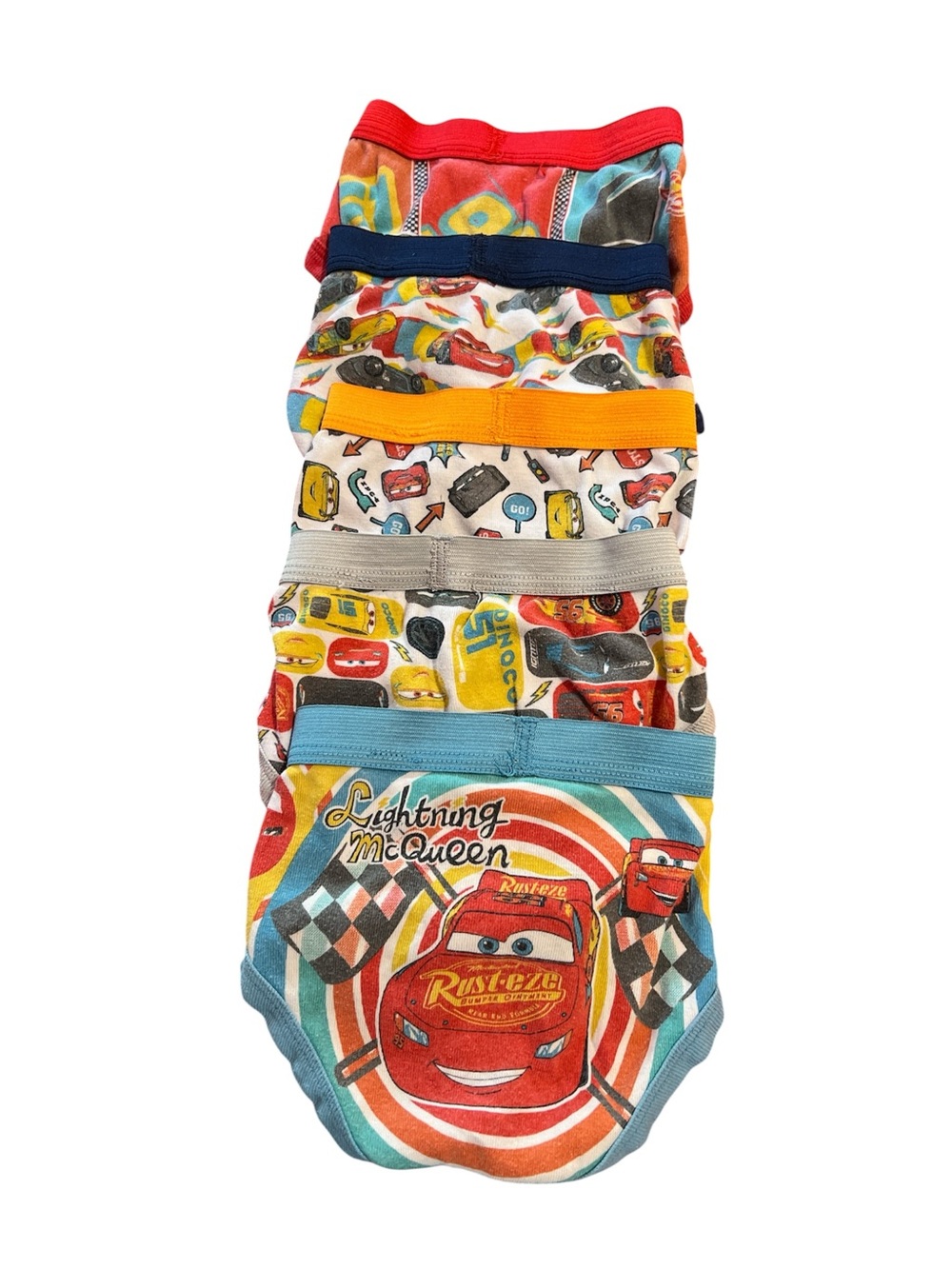 Disney Pixar Lightning McQueen Kids Briefs - Multicolor